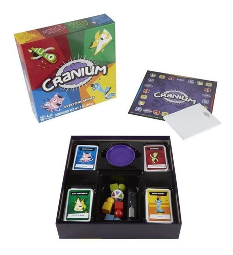 Imagen 2 de 6 de Juego de cartas Cranium Hasbro C1939