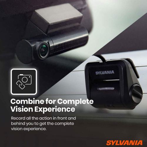 Cámara De Tablero Sylvania Roadsight Stealth 280 Grados