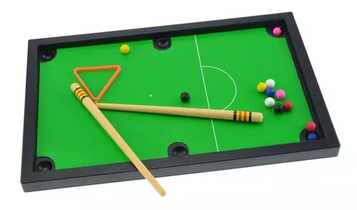 Brinquedo Mini Jogo De Bilhar Sinuca Snooker Frete Gratis