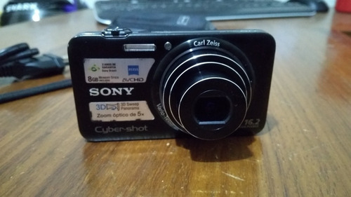 Câmera Sony Cyber Shot 16.2 Mega Pixels Dsc-wx7 8gb