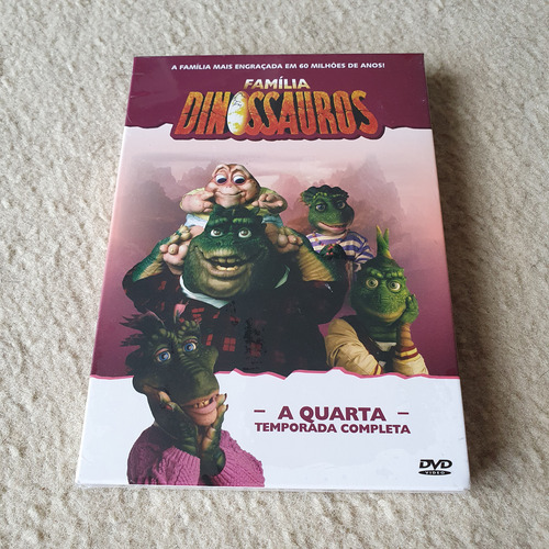 Dvd Família Dinossauros Quarta Temporada Completa Original