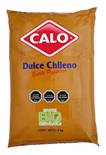 Sucedaneo De Manjar Dulce Bolsa Calo 6 Kg( 2uni) Super