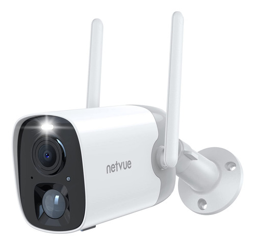 Netvue Cámara De Seguridad 2k Inalámbrica Ip65 Mmg