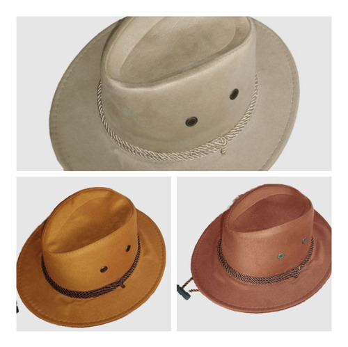 Sombrero Estilo Llanero Vaquero Para Adultos Colores De Moda