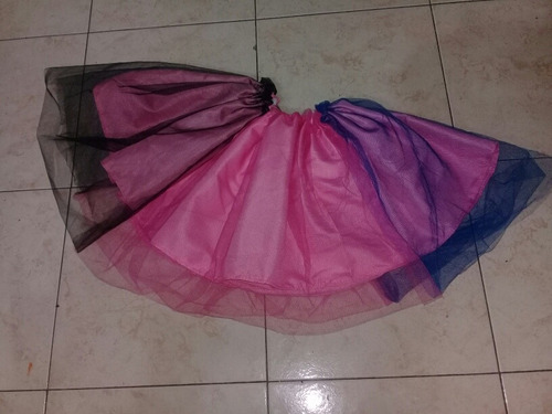 Pollera Tutu 3 Colores 35 Cms