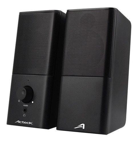 Imagen 3 de 3 de Bocina Acteck Bocinas 2.0 AC-922043 negra