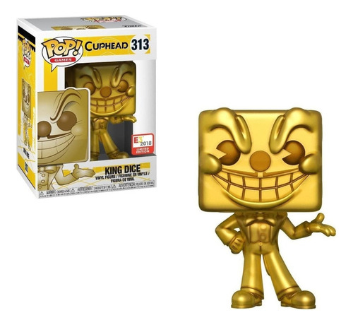 Funko Pop King Dice 313 Cuphead E3 2018 Exclusivo