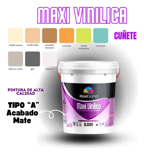 Pintura Vinilica Maxigama