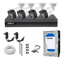 Comprar Kit Seguridad 4 Camaras Exterior Full Color 2mp + Dvr 8ch Color Blanco