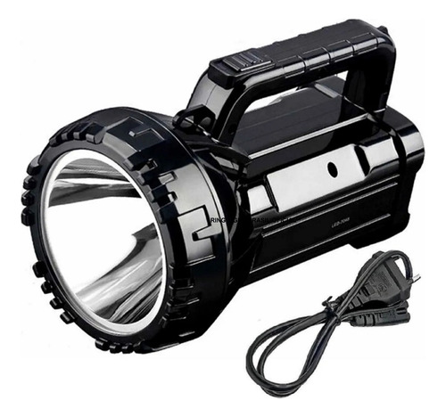 Lanterna Holofote Led Recarregável Longa Duração E Alcance 