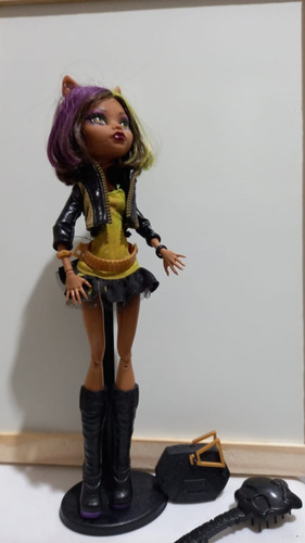 Monster High Clawdeen Wolf New Scaremester Wave 1 + Diário