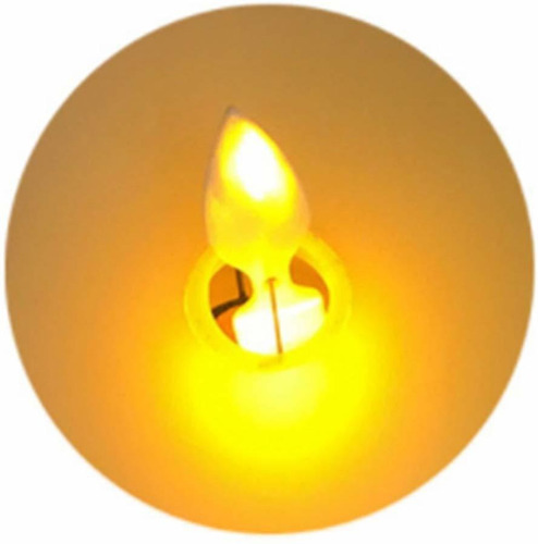 Recargable Vela Led Parpadeantes Danzantes, Control Remote