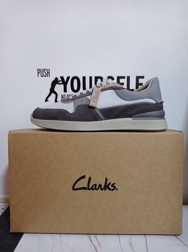 Zapatos Clarks Originales Grey