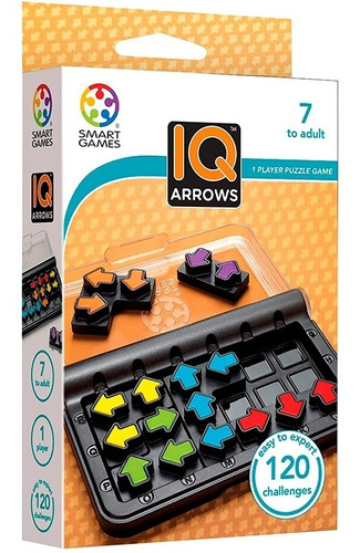 Iq Arrows Juego De Lógica Individual Smart Games 120 Retos