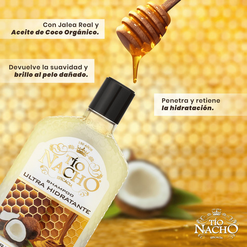Pack Tio Nacho Coco Shampoo 415ml + Tratamiento 200g