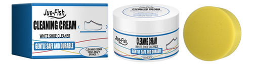 Jue Fish White Shoe Cleaning Cream Potente Descontaminación