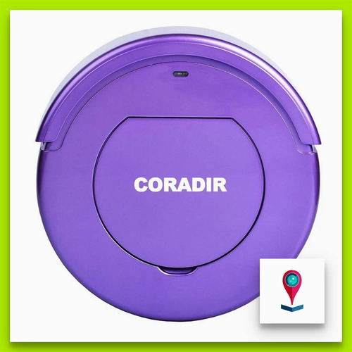 Imagen 3 de 5 de Coradir Arobot1000 Aspiradora Robot C/germicida Uv Anticaida