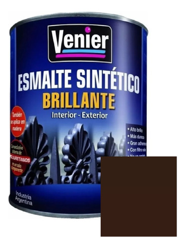 Sintetico 3p Venier Marron Brillante Premium 1 Lt