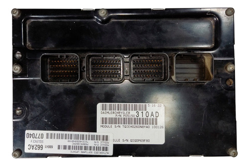 68041662ac Computadora Dodge Challenger 2010 6.1 A/t