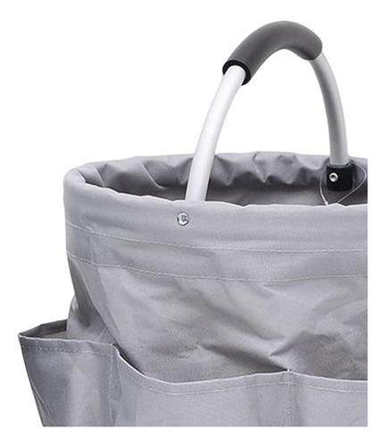 Cesta De Picnic De Gran Capacidad Bolsa De Aseo Para Gris