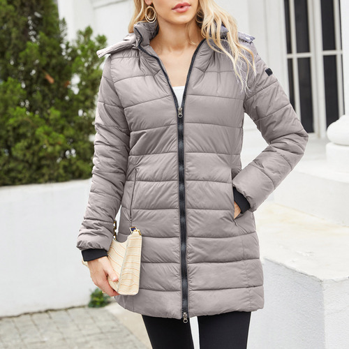Abrigo W A La Moda Para Mujer, Casual, De Longitud Media Y C
