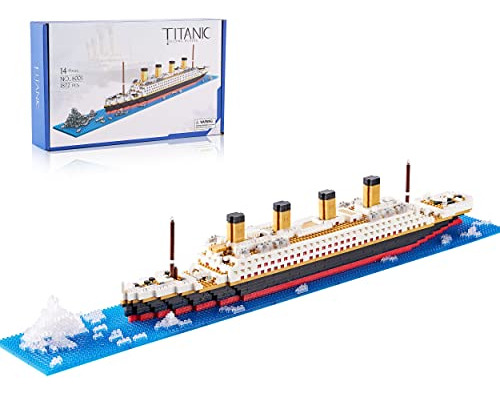 Set De Construcción De Maquetas Titanic De Ruichuangkeji Arc