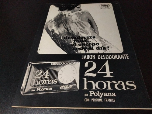 (pb203) Publicidad Clipping Jabon Desodorante Polyana * 1968