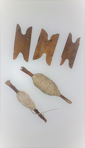 Barriletes Pieza Para Armar:hilo Y Tabla De Ovillar Vintage (Usado)