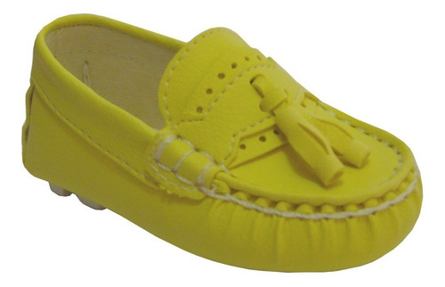 sapato bebe amarelo