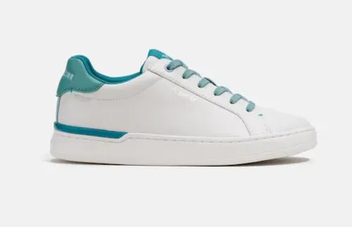 Tenis coach azules de mujer sale