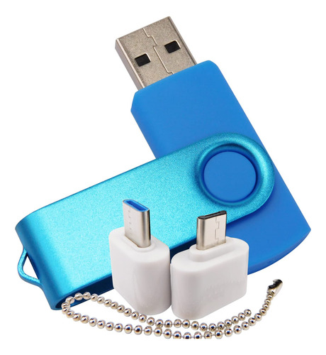 Mini Unidad Flash Usb De Capacidad Con 1 Otg (micro Usb) Y 1