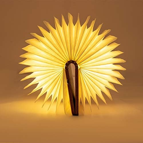 Mini Lámpara Plegable De 8 Colores, Luces De Madera Portátil
