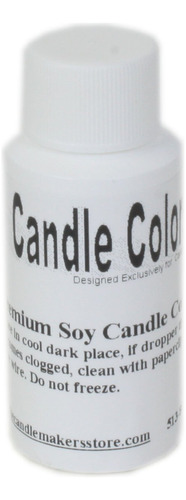 Premium  Vela Soja Aroma Color Dye 1 Oz Rojo Oscuro