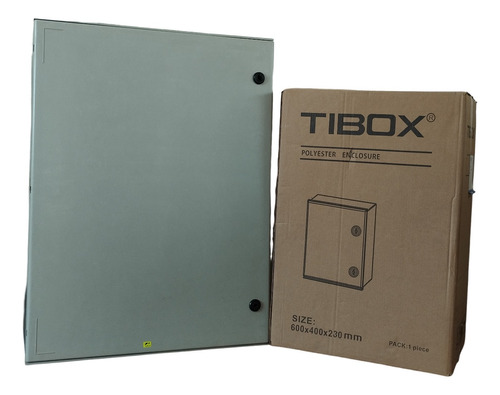 Tablero De Poliester Tibox  800x600x300 Mm - Ip66 -  Ral7035