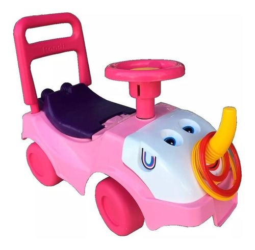 Andador Pata Pata Infantil Elefante Rosa Rondi Original 3044