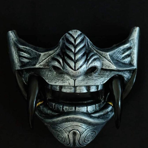 Carátula De Halloween Con Diseño De Demonio Japonés Prajna G