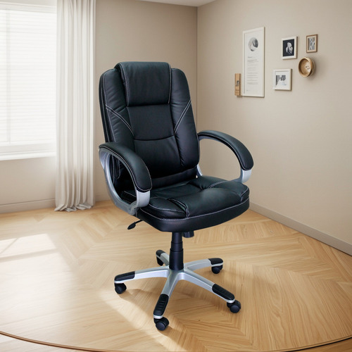 Sillon de oficina Morshop S4 Basculante. Silla ejecutiva para escritorio. Giratorio, altura regulable
