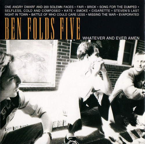 Ben Folds Five  Whatever And Ever Amen Cd Japones [usado]