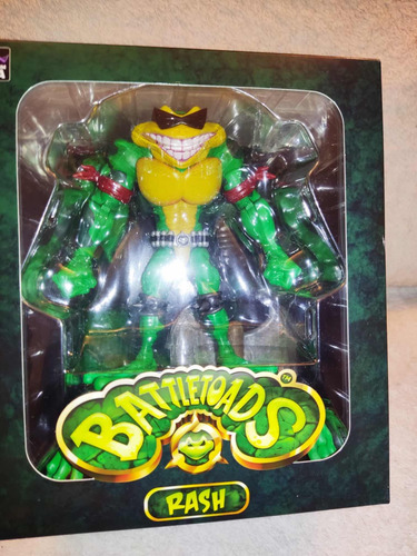 Premium Dna Rash Battletoads Figura (Usado)