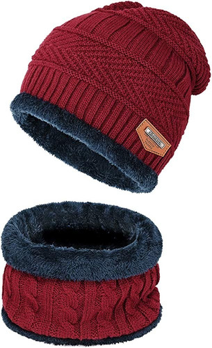 Imagen 4 de 9 de Chullo + Cuellera Tipo Chalina - Niños Niñas Invierno Frio