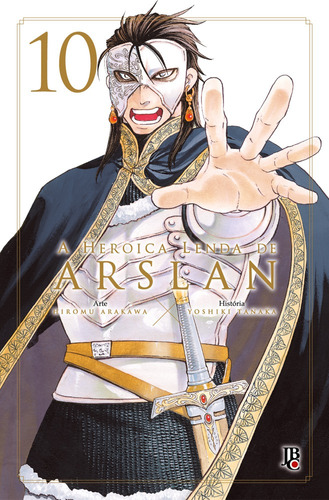 A Heróica lenda de Arslan - Vol.10, de Arakawa, Hiromu. Japorama Editora e Comunicação Ltda, capa mole em português, 2021
