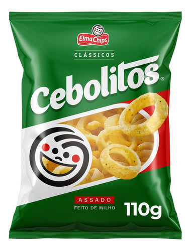 Salgadinho Cebola Elma Chips Cebolitos 110g