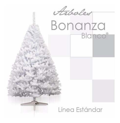 Árbol de navidad Janel Estándar Bonanza 190cm blanco