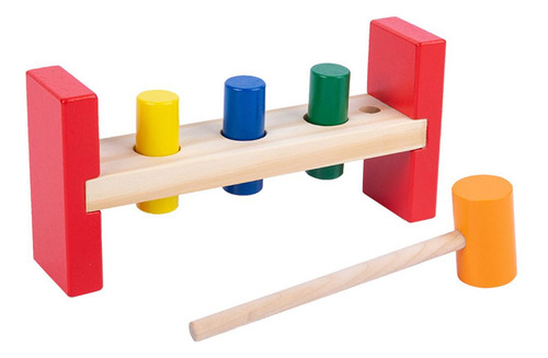 Caja De Martillo De Juguete De Madera Para Regalo De Niño