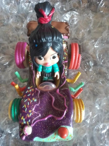 Carrito Y Muñeca Vanellope  De Ralph El Demoledor El Carrito