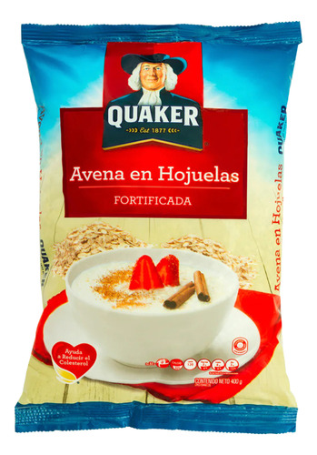 Avena En Hojuelas Quaker 400g