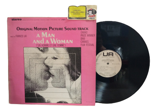 Lp - Acetato - Francis Lai - A Man And A Woman - 1966
