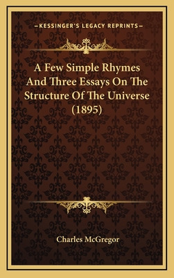 Libro A Few Simple Rhymes And Three Essays On The Structu...