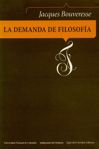 Libro La Demanda De Filosofia