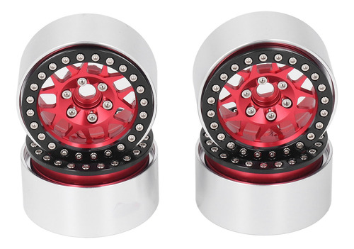 Llanta Rc Beadlock, 4 Unidades, Llantas De 1,9 Pulgadas, Cub